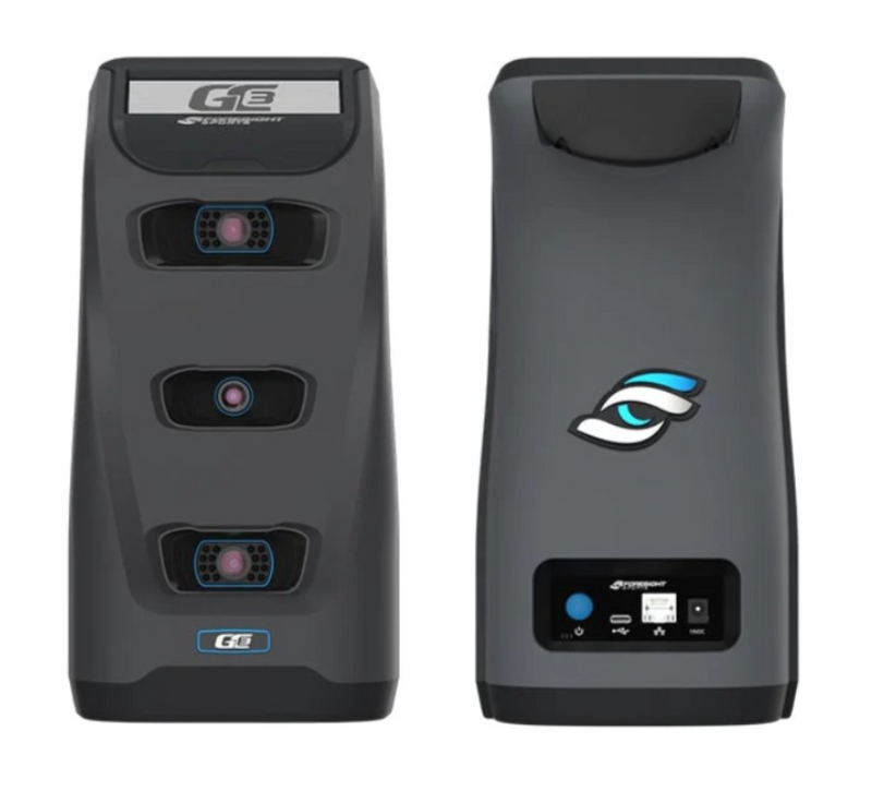 Professional Golf Swing & Ball Tracking System (4-Lens Monitor + Distance Device)