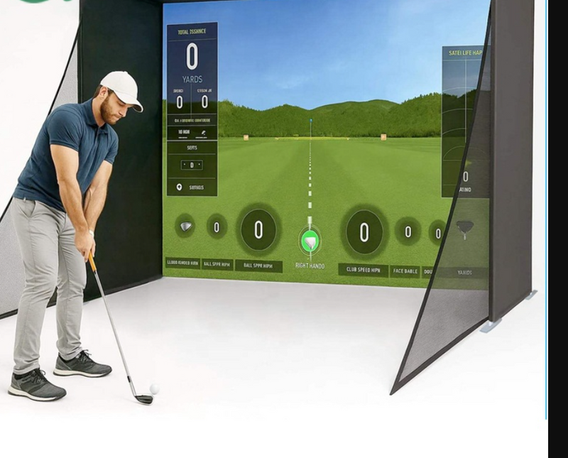 Factory Customizable Golf Simulator Enclosure Kits Easy Set up Golf Simulator Enclosure Nets Cage Complete Golf Simulator Set