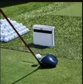 Compact Golf Simulator Launch Monitor (High-Speed Sensor Bar)