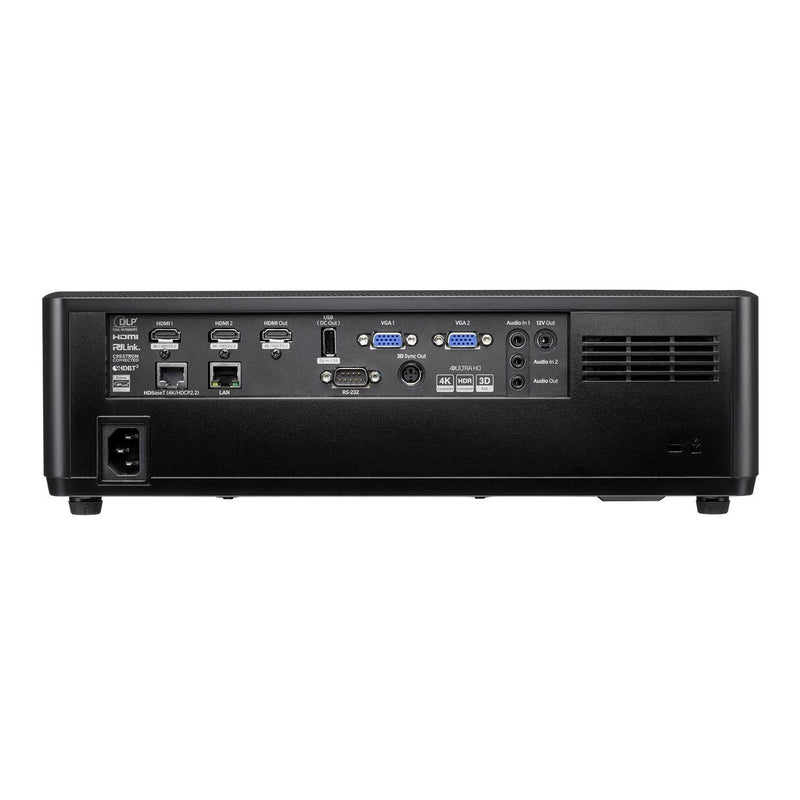 Optoma ZK608TST 4K Professional Installation Short Throw Laser Projector with 6000 Lumens