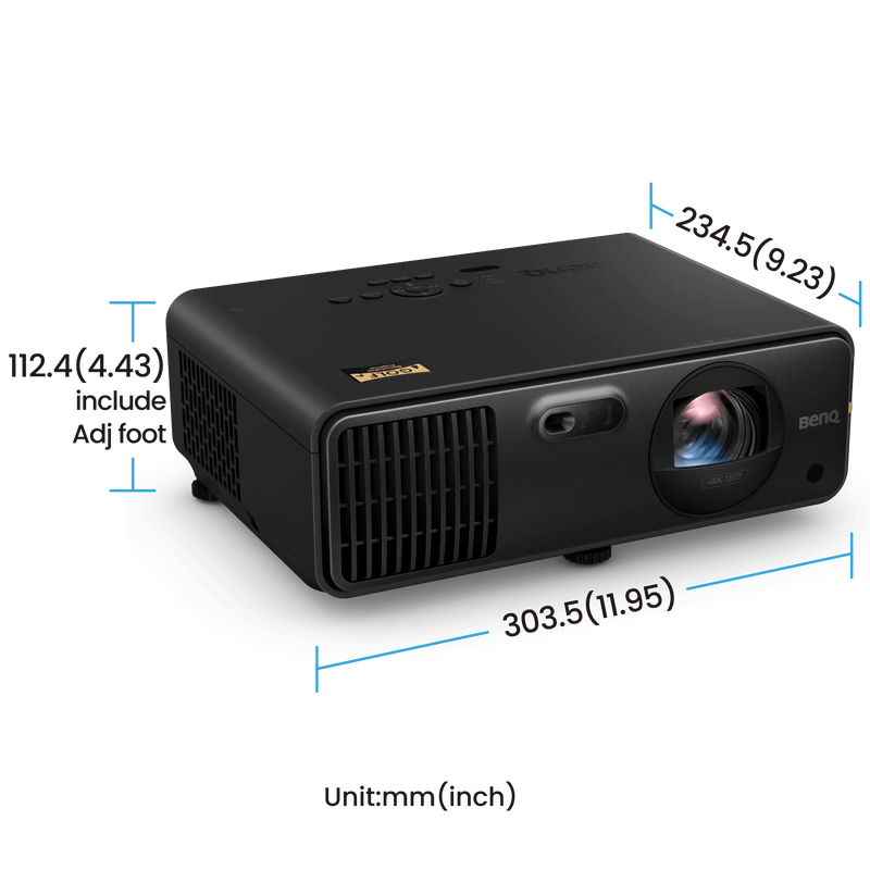 BenQ AK700ST 4000 Lumens Short Throw 4K Laser Golf Simulator Projector