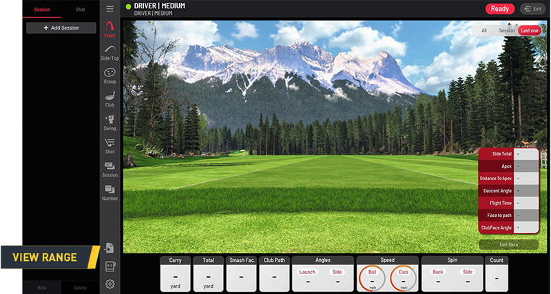 Uneekor EYE MINI LITE 4K Golf Simulator Package