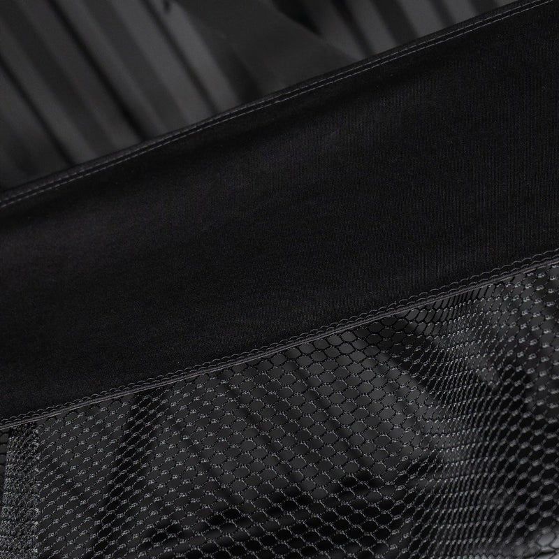 Golf Simulator Net Curtain with Valence — Installed View
