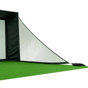 Golf Simulator Net Wall Extension — Side View