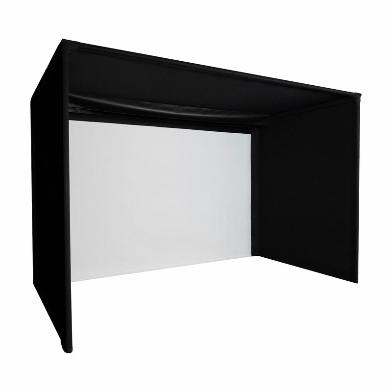 Carl's Place Pro Enclosure — Safety Baffle Angle View